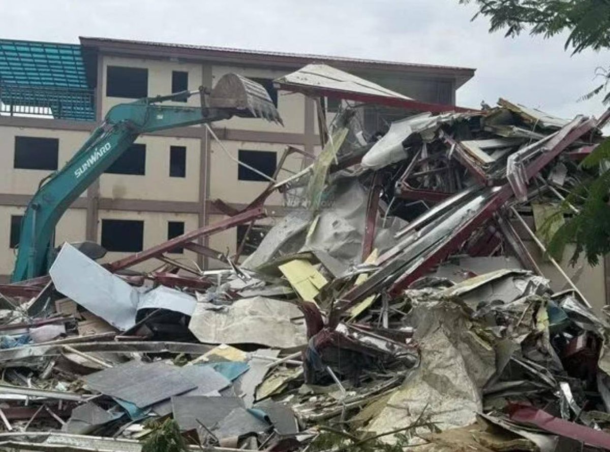 缅泰边境水沟谷大楼被拆 KK园区重启爆破清拆