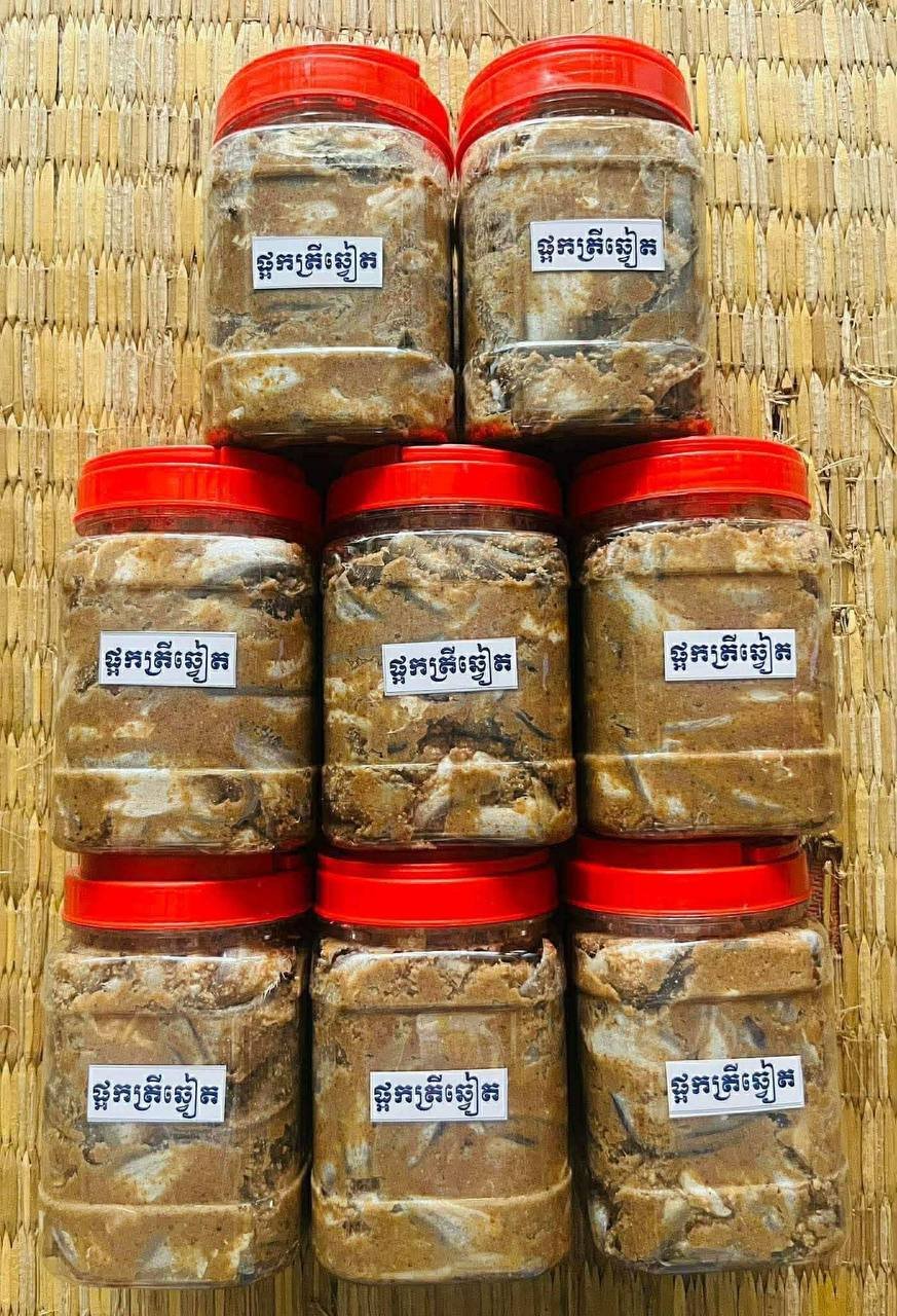 手工腌制小鱼干上市 每公斤42000瑞尔