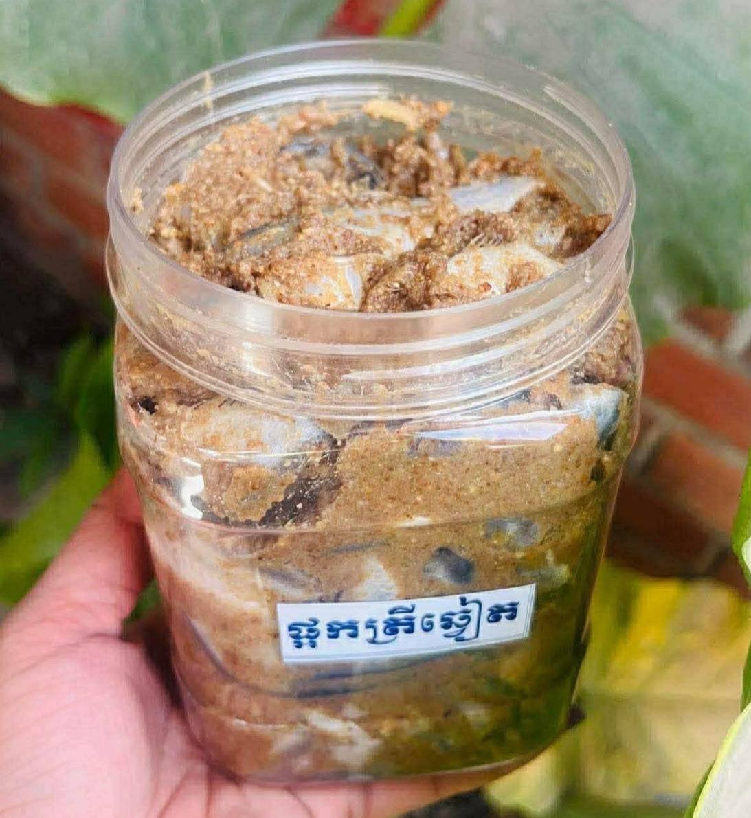 手工腌制小鱼干上市 每公斤42000瑞尔