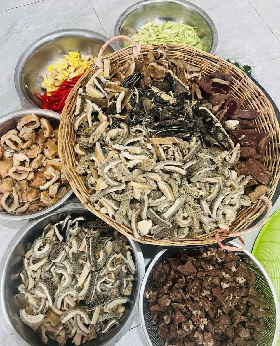 金边新鲜牛杂预处理成品出售 5万瑞尔/公斤 干净卫生