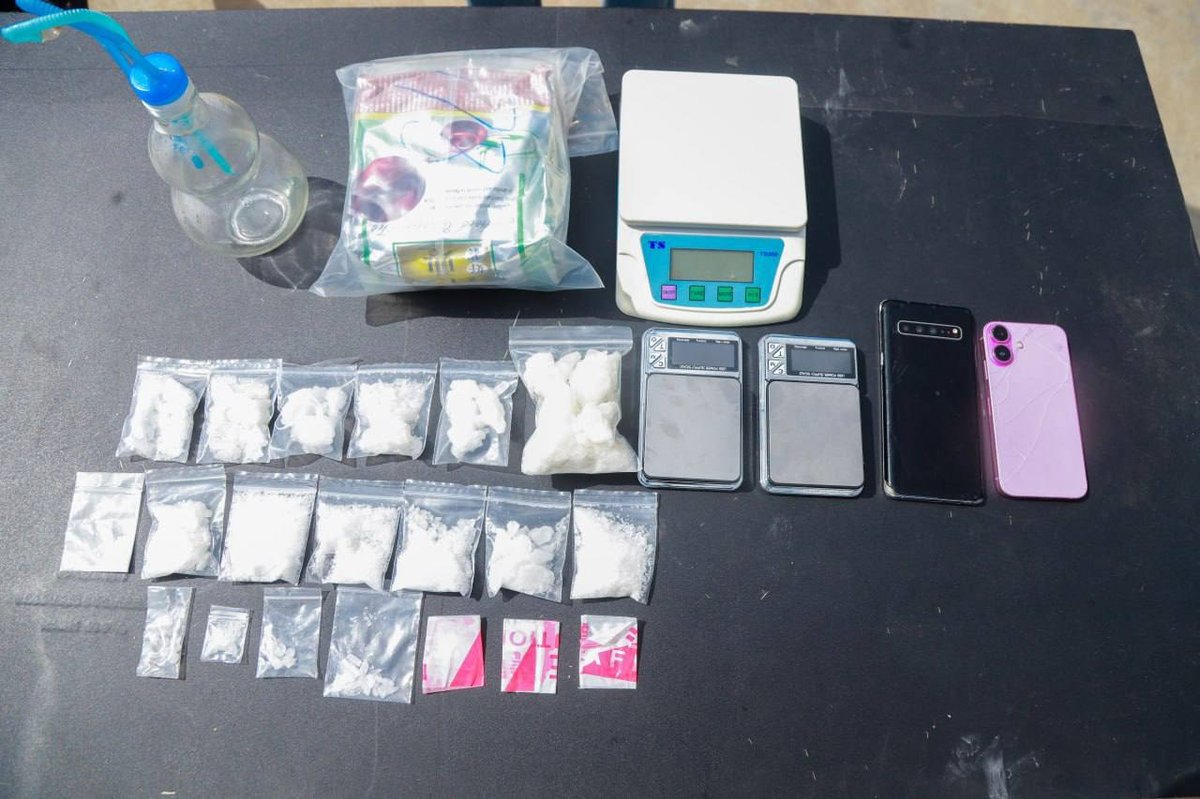 金边宪兵队破获一起毒品案 缴获毒品超1公斤