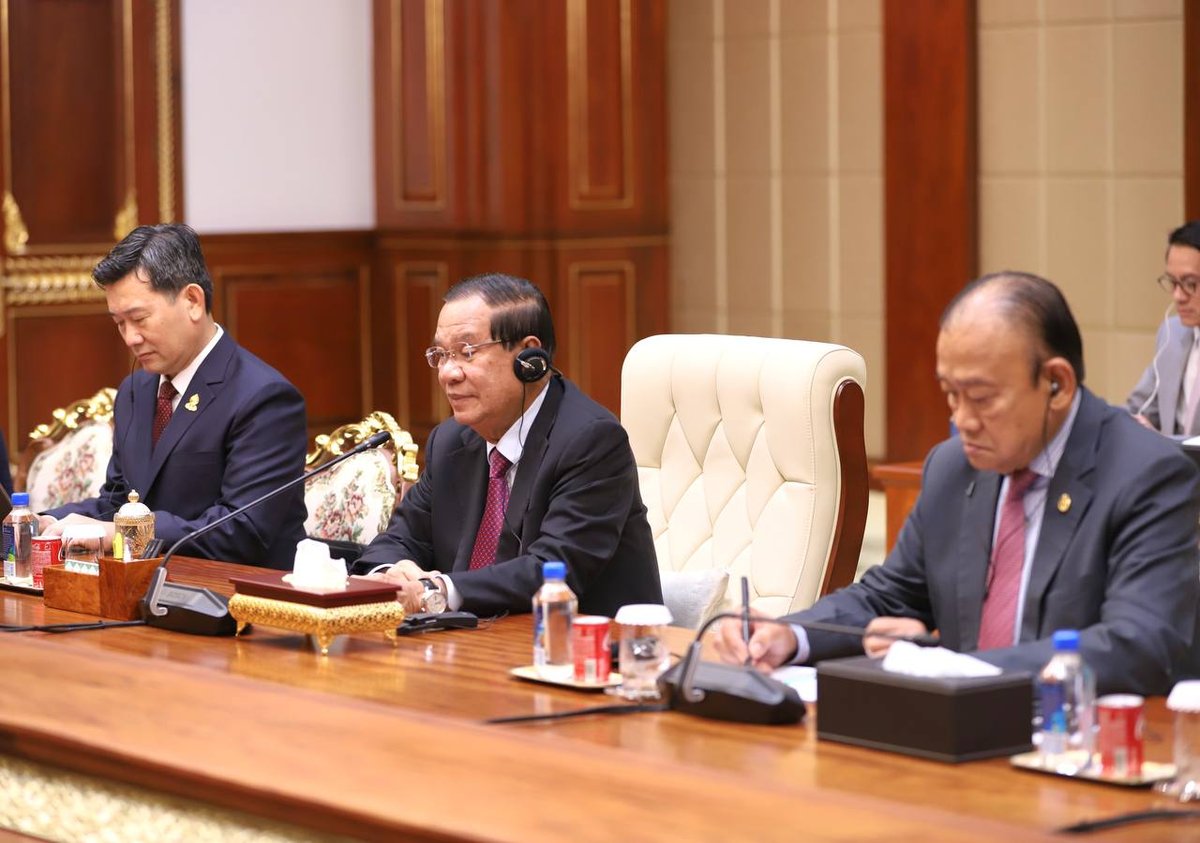洪森会见韩国DAEJOO KC集团代表 探讨仁川企业投资合作