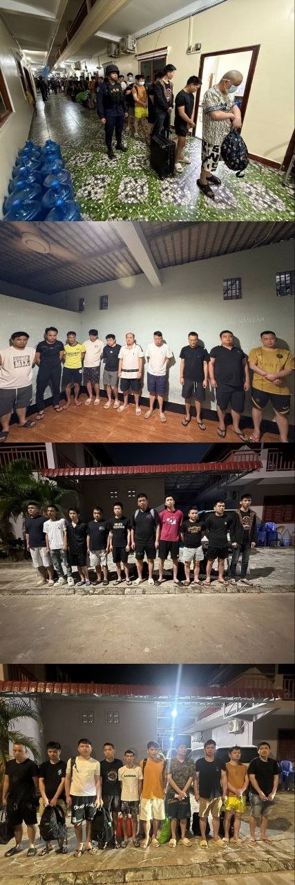 巴域市捣毁网诈窝点 45人落网查获大量护照设备