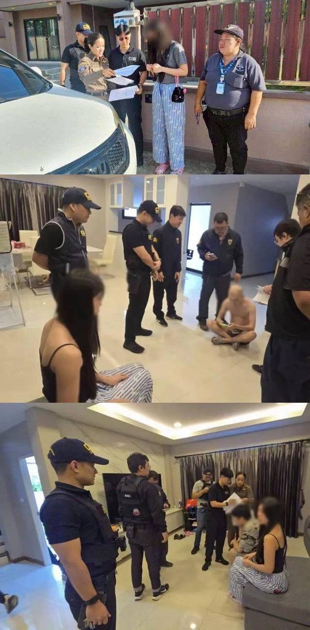 4名中国籍涉黑逃犯在泰国芭堤雅落网 涉暴力讨债