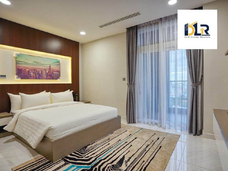BKK2区域高端服务式公寓招租,户型为2房,面积101-115平方米,位于10楼