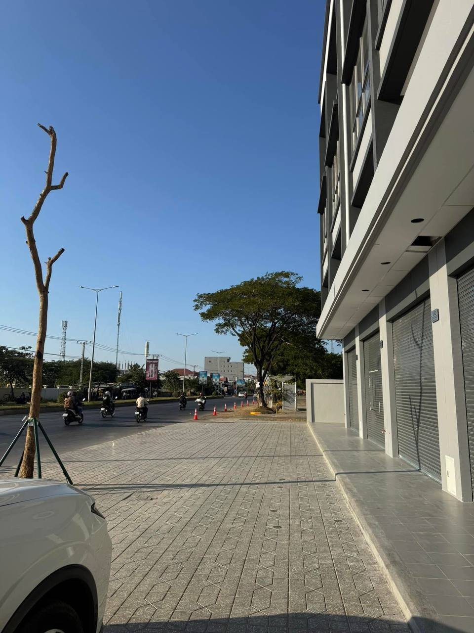 森速区Grand Phnom Penh项目商铺招租,两间连体商铺,总面积宽敞