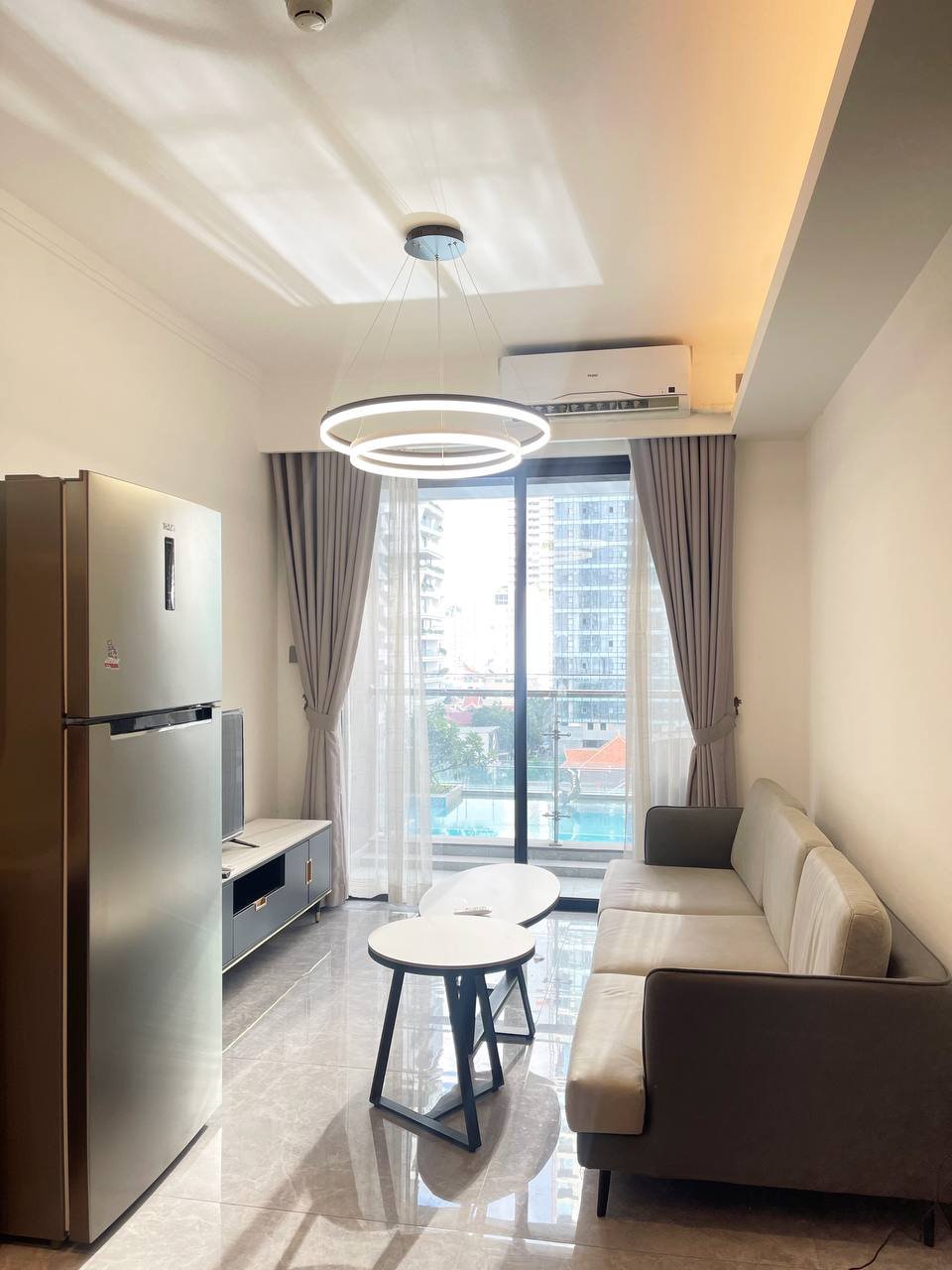 位于金边BKK1核心地段的Agile Sky Residence公寓现有一套一房