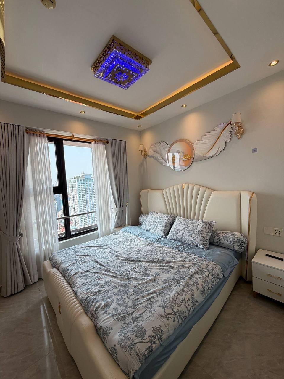 位于金边BKK1莫尼旺大道的Agile Sky Residence公寓现有一套两