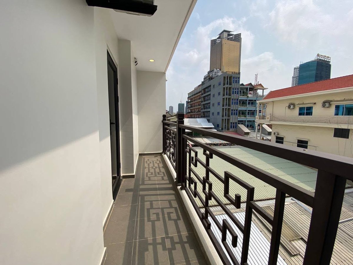 BKK2区全新公寓招租,面积55平方米,户型为一房一厅