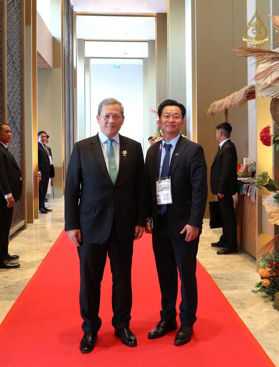 洪玛奈出席东盟峰会 勋爵协会代表团随行出访菲律宾