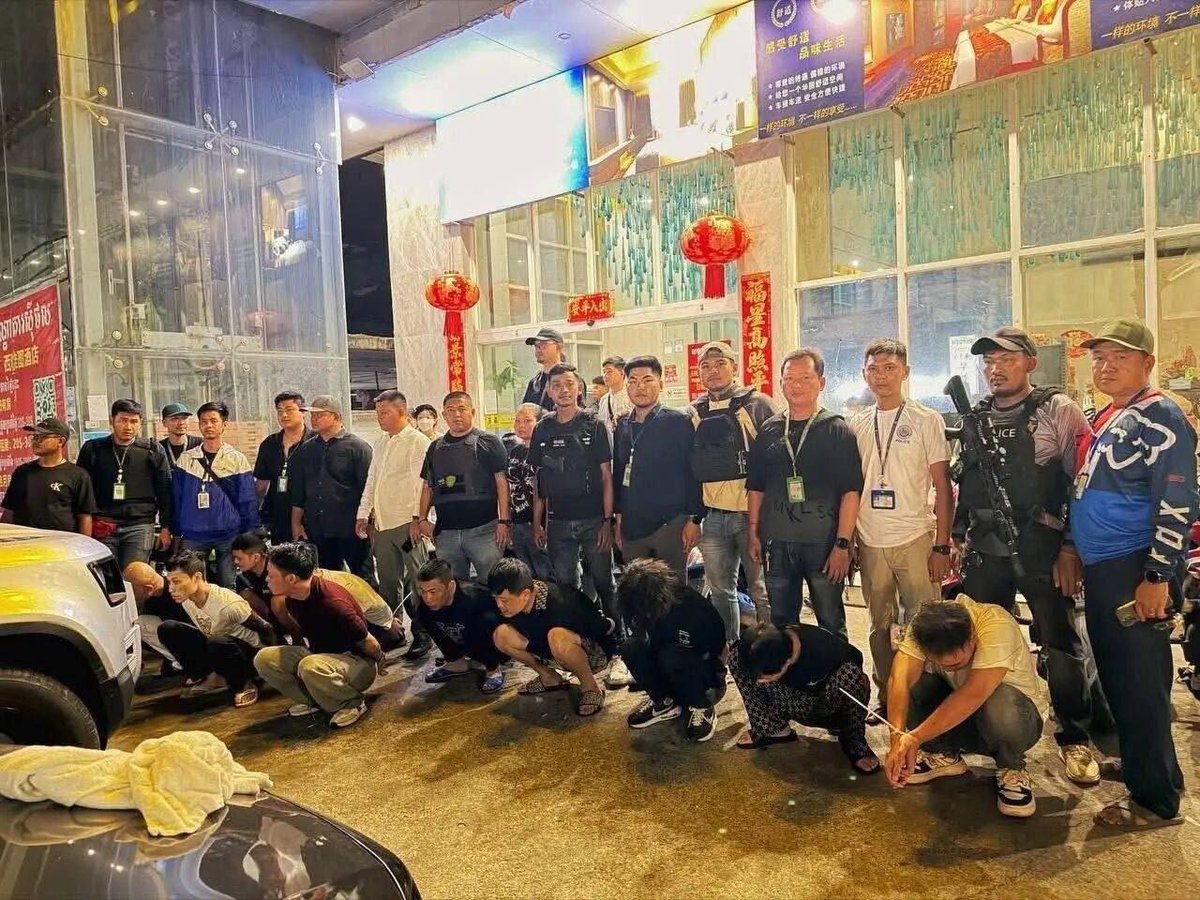 柬埔寨4月打击电诈抓获5535人 涉及30国籍中国籍居首