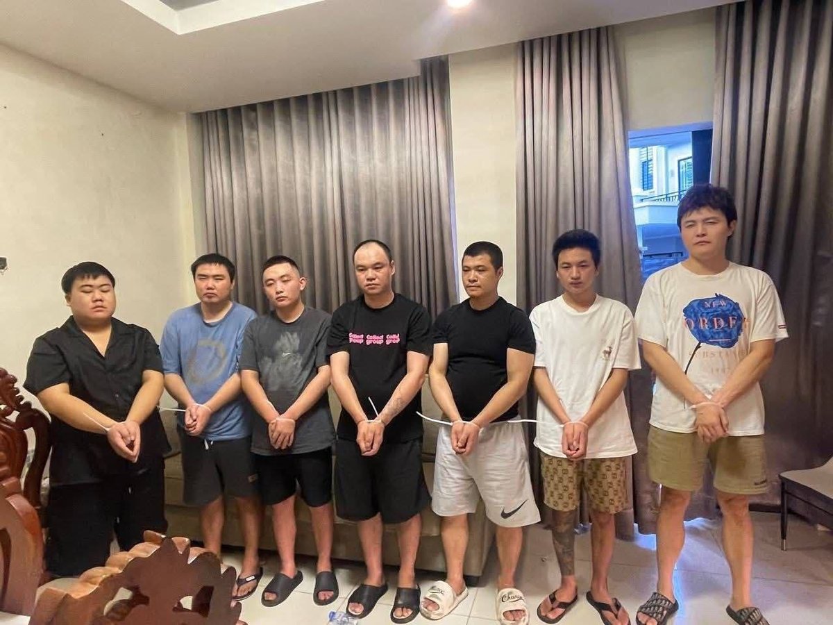 金边14区联合清查外籍人员 26名中国公民被查获