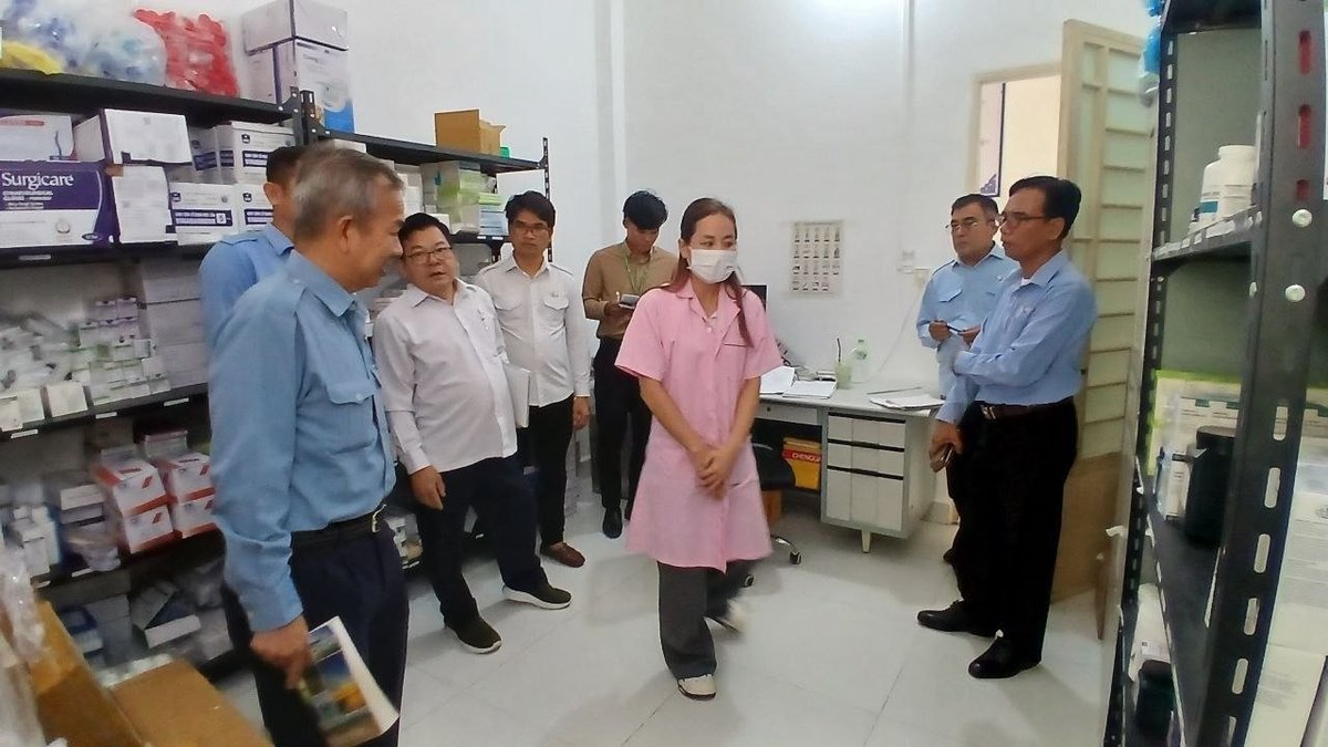 卫生部督查柴桢省各级医院药品管理 重点规范存储与管控