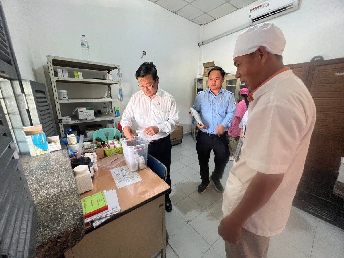 卫生部督导茶胶省6家卫生中心 强化24小时医疗服务