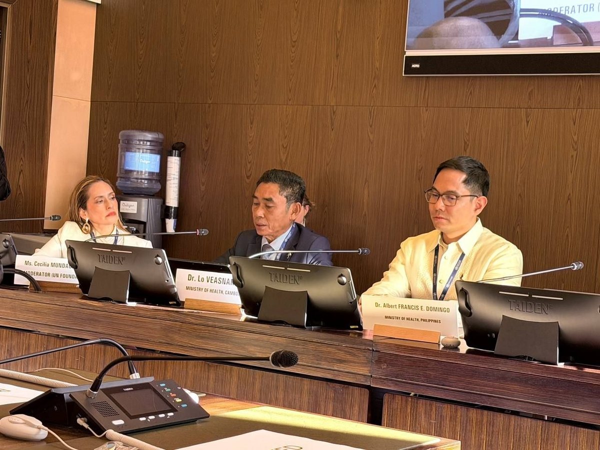 柬埔寨卫生部出席第79届世界卫生大会 分享卫生融资经验