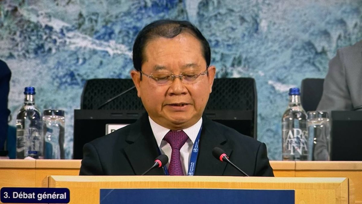 秦拉出席第79届世界卫生大会 承诺2035年实现全民健康覆盖