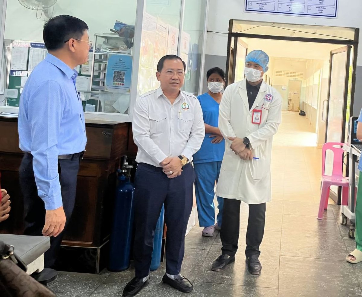 卫生部视察磅通省转诊医院 重点提升急诊与手术服务质量