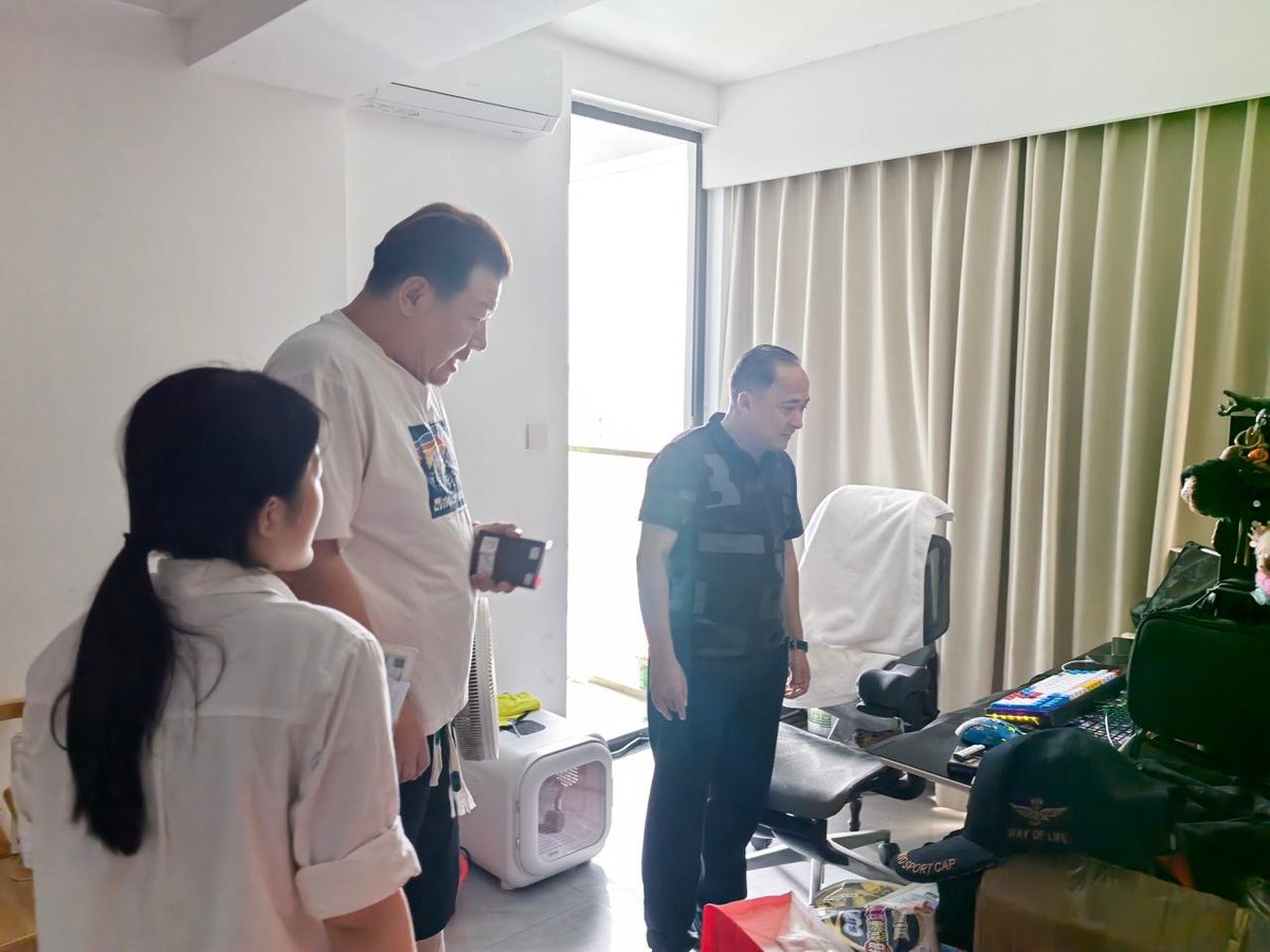 水净华区摩根天御公寓突击清查 11名外籍人员被捕