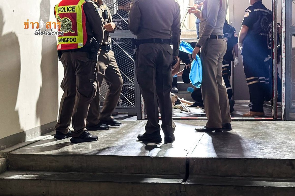 泰国北榄府发生三角恋情杀案 嫌犯枪杀情敌后车祸身亡