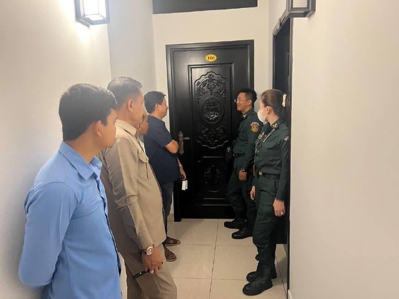 金边大清查81个点 24名外籍人员被带走 房东被罚