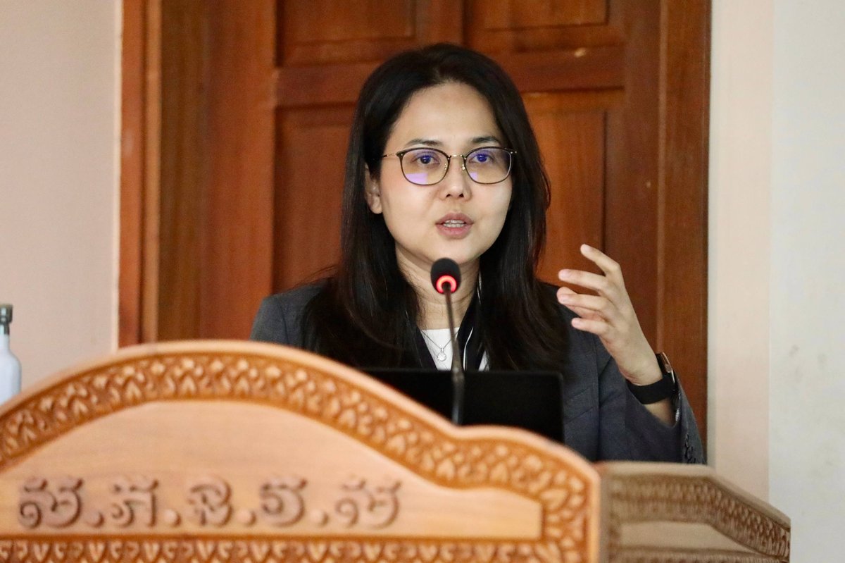 柬埔寨司法部在皇家法律与经济大学宣讲反网诈与反洗钱法