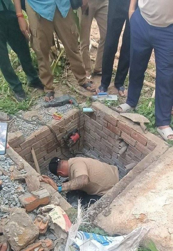金边铁桥头区发生水泥封尸案 警方已抓获嫌疑人