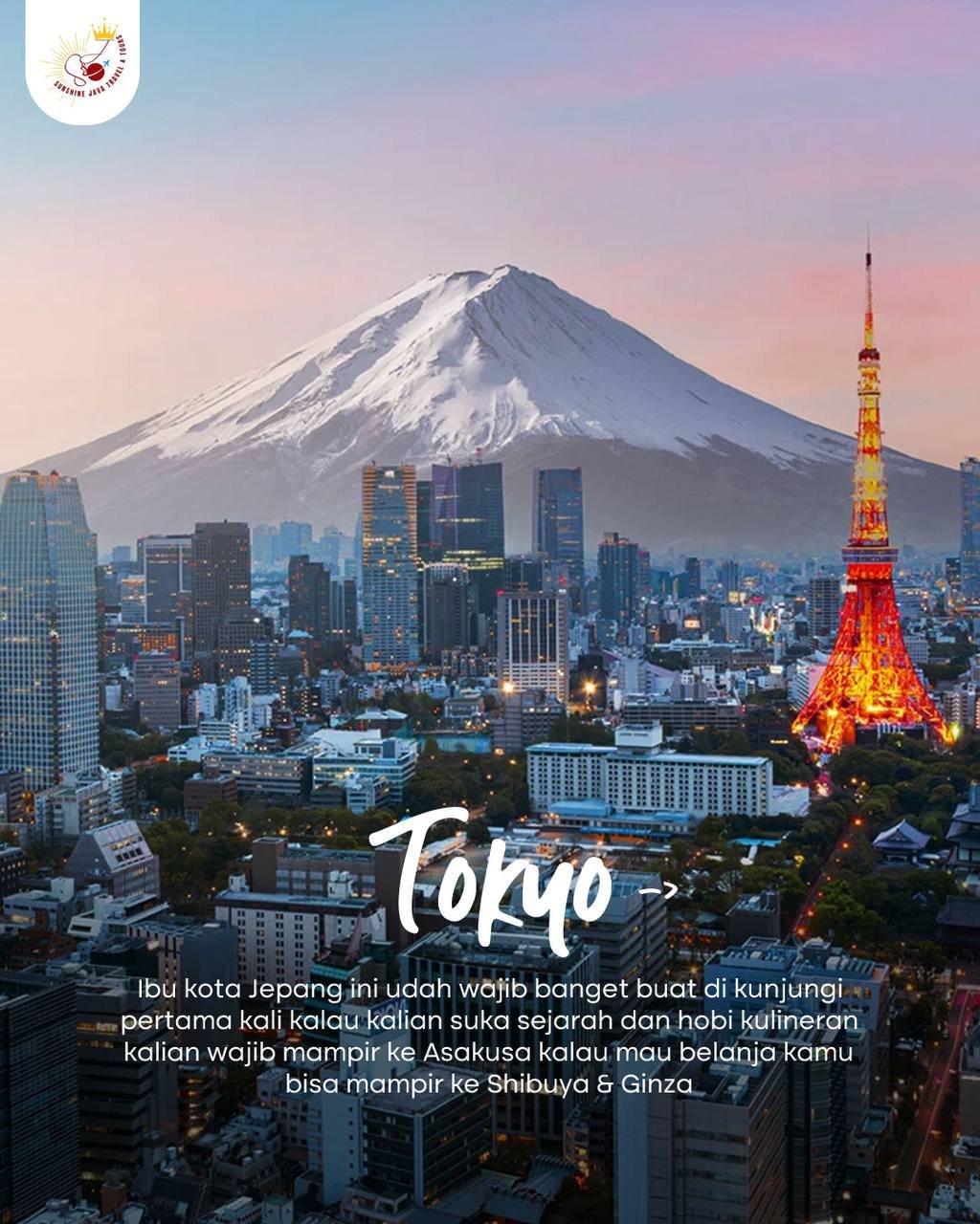 Sunshine Java Travel & Tours提供