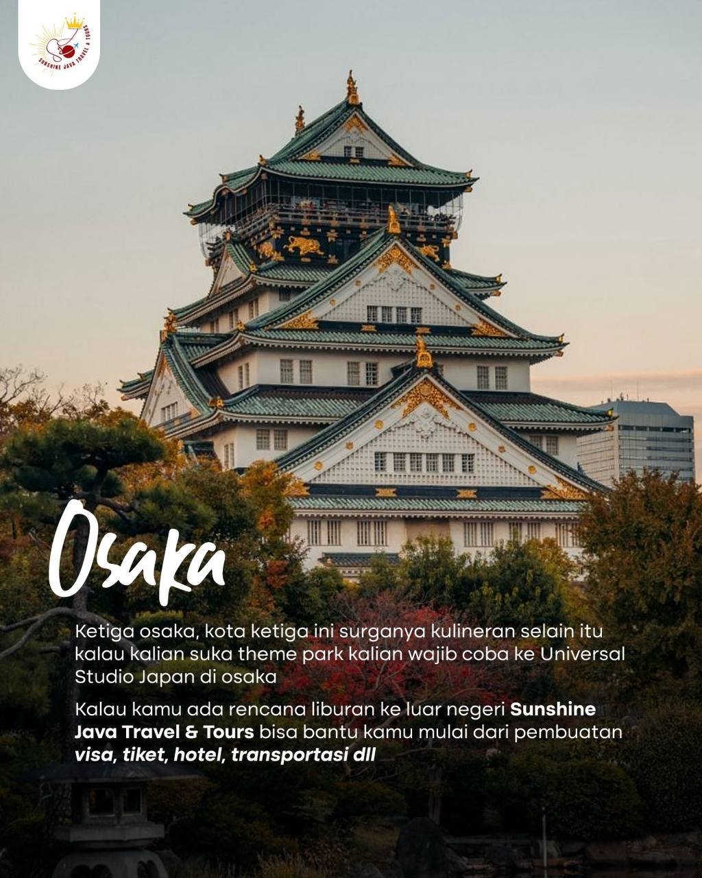 Sunshine Java Travel & Tours提供