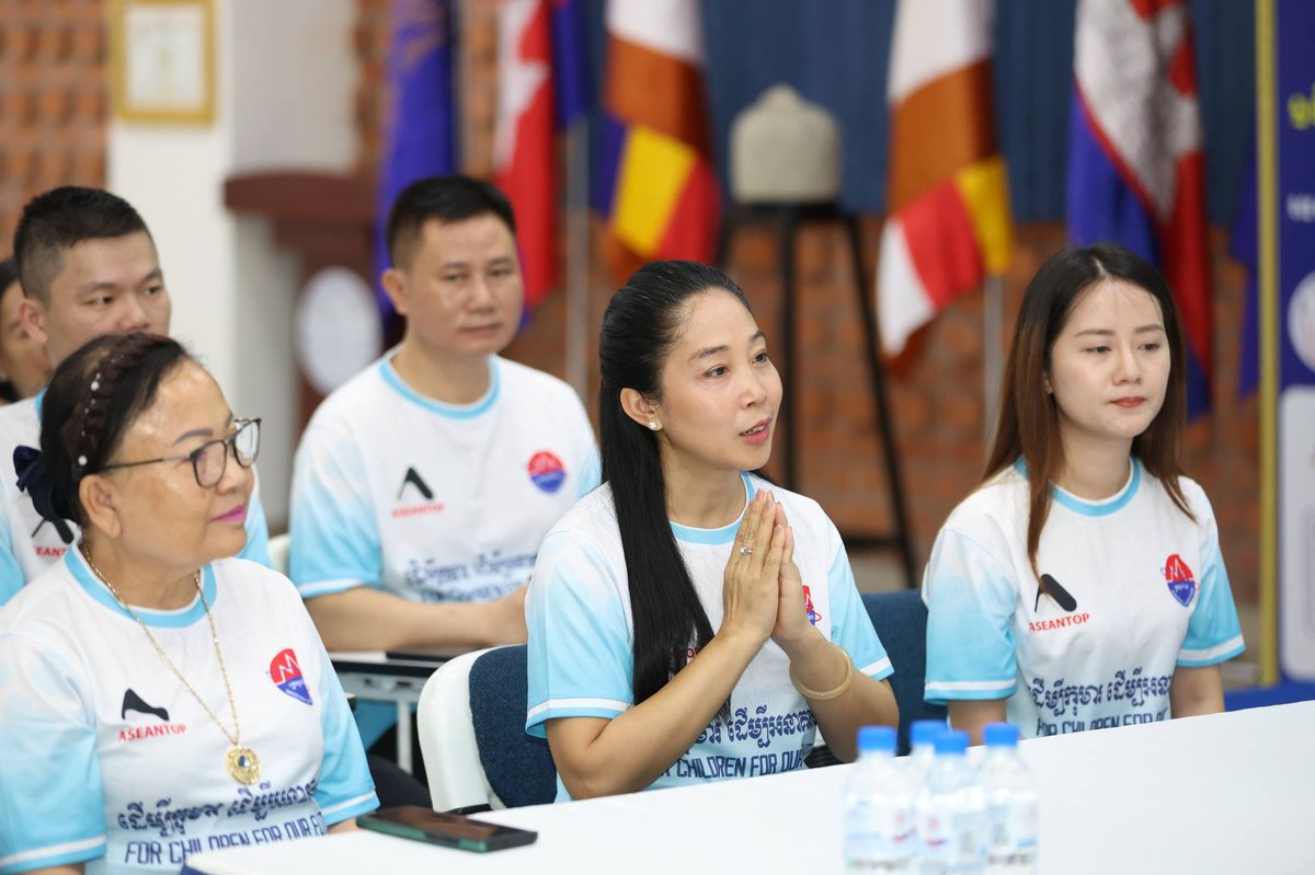 柬埔寨新闻部捐赠1.06亿瑞尔 助力坤塔帕花儿童医院