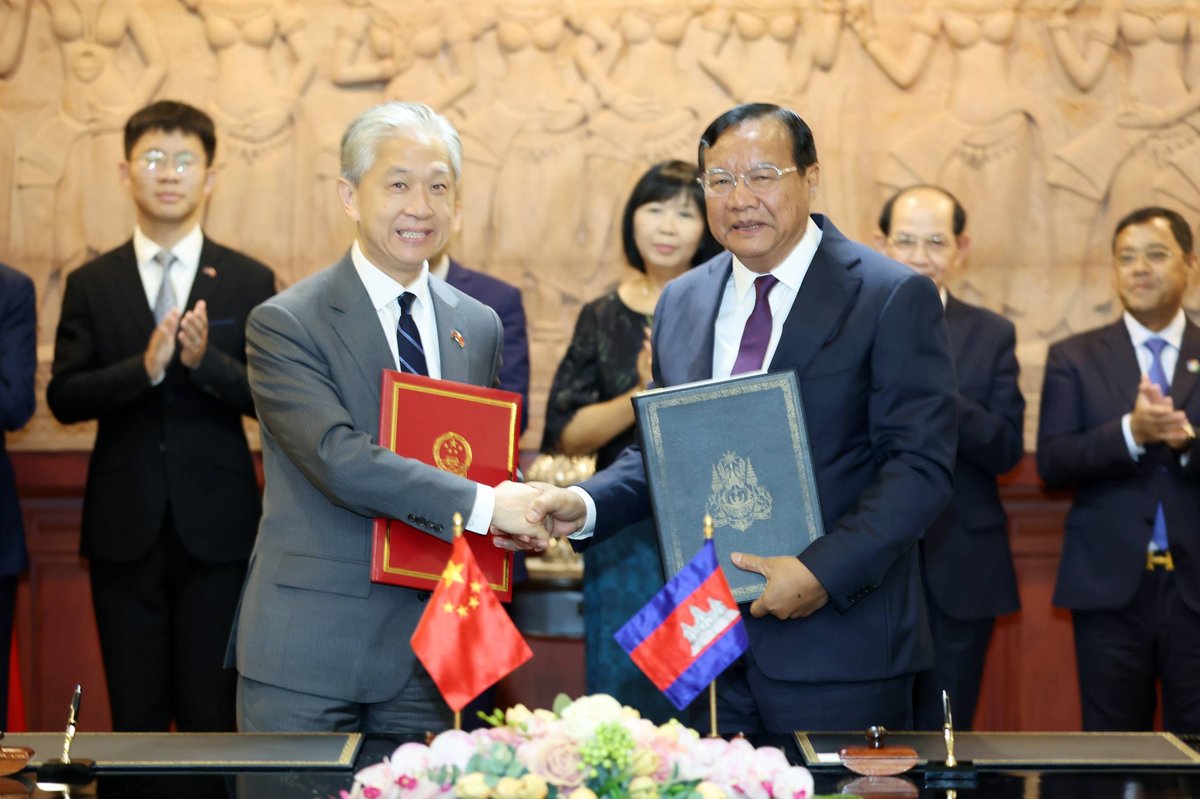 柬埔寨与中国签署澜湄合作专项基金协议 涵盖2026年项目