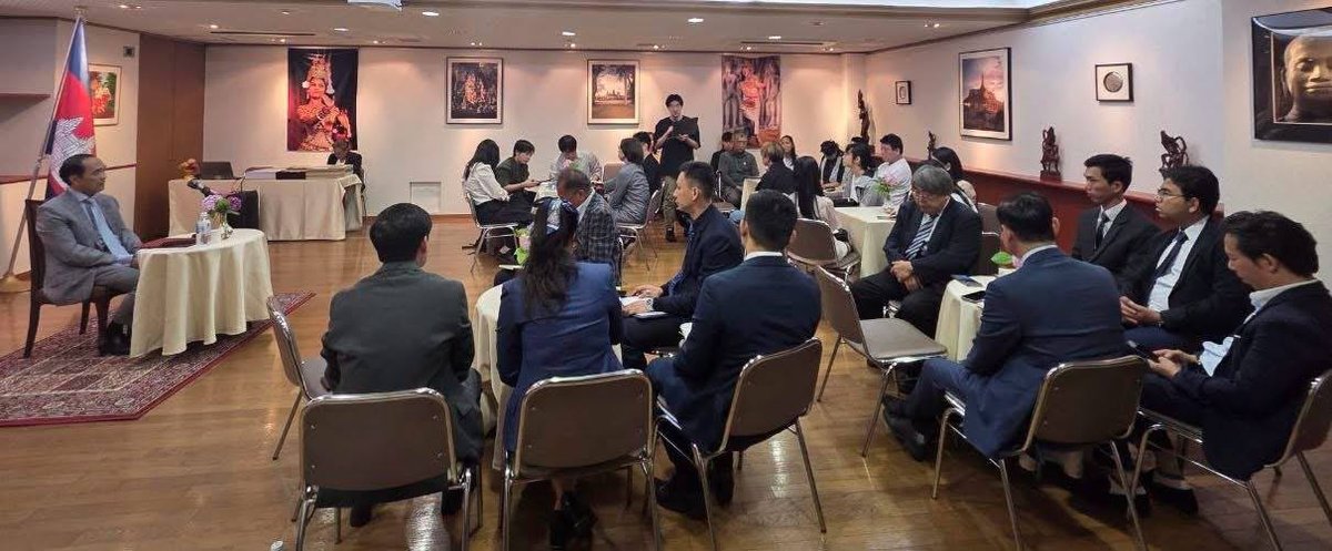 柬埔寨驻日本大使馆举办庆功宴 庆祝第10届柬埔寨节圆满落幕
