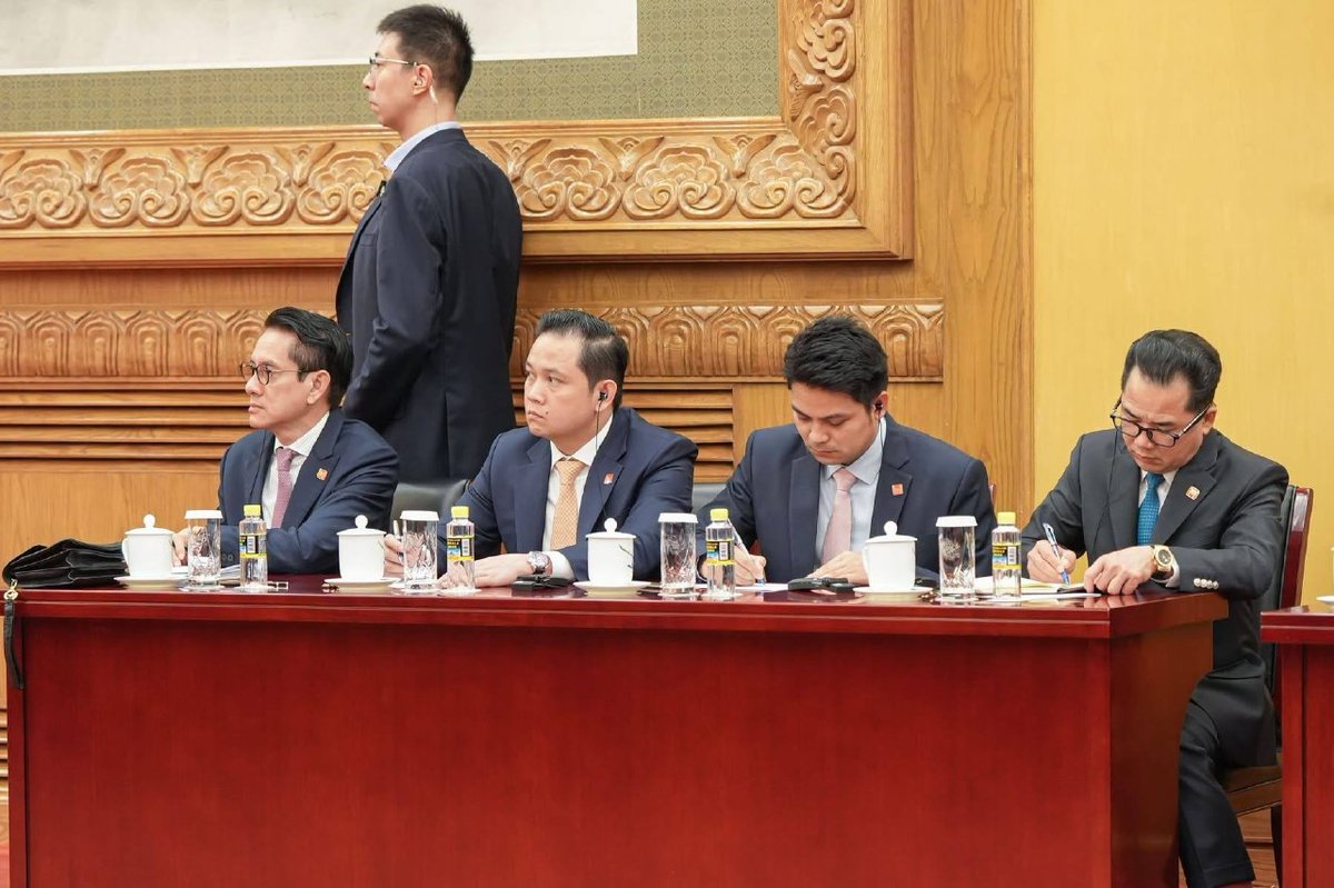柬埔寨参议院主席洪森于2026年6月26日在北京与中国国家主