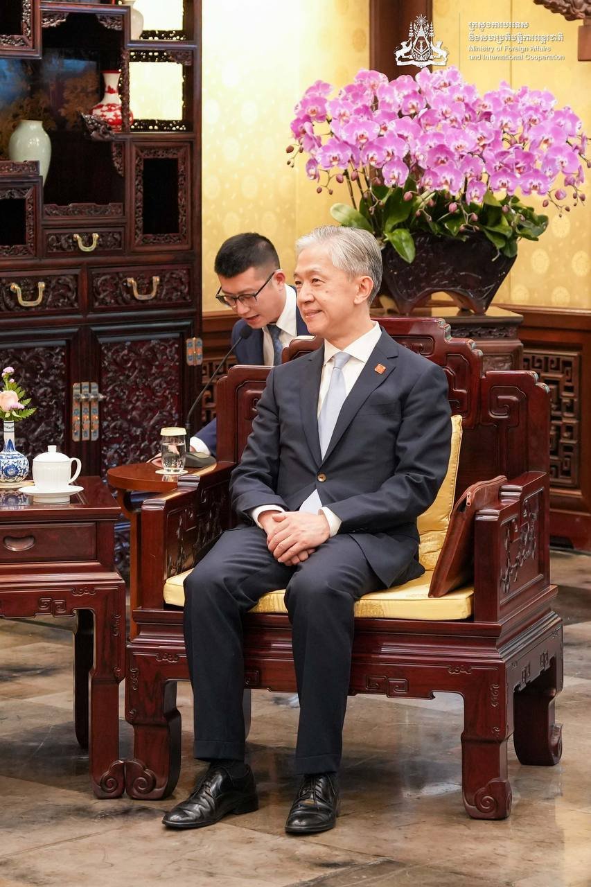 柬中高层金边会晤 承诺深化双边战略合作关系