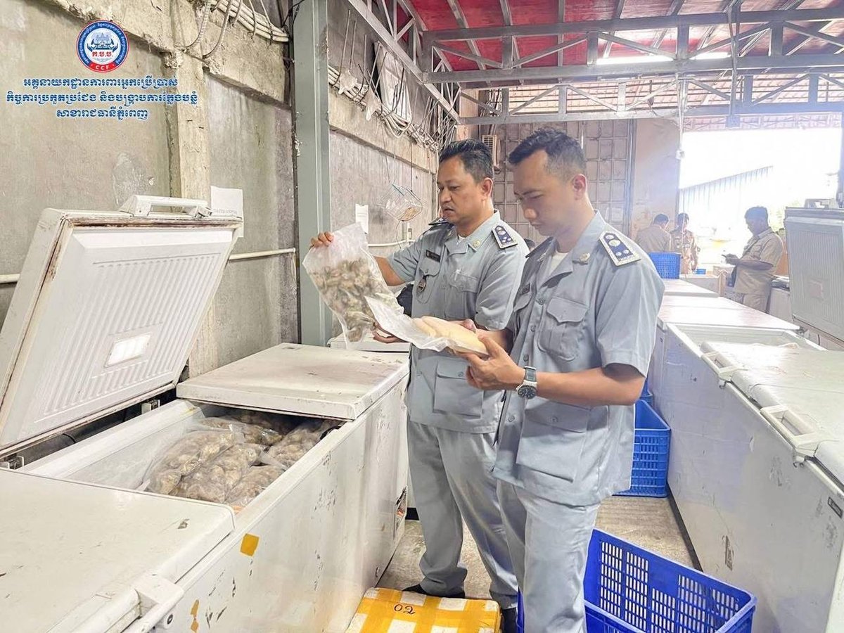 金边反腐败局查获26吨泰国违规食品 涉及31个仓库