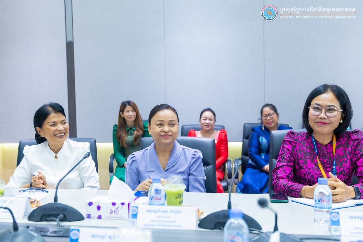 柬埔寨邮电部会见女企业家协会 推动女性创业数字化转型