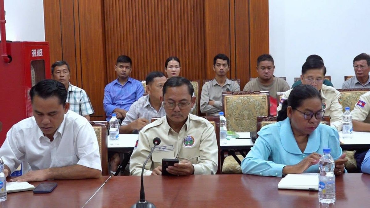 暹粒省政府召开自然资源保护会议 严打非法林业开发