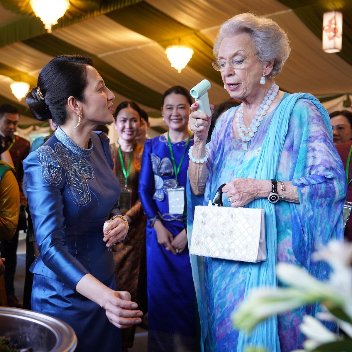 丹麦本尼迪克特公主亲临暹粒,出席由柬埔寨女童军协会主办的第3