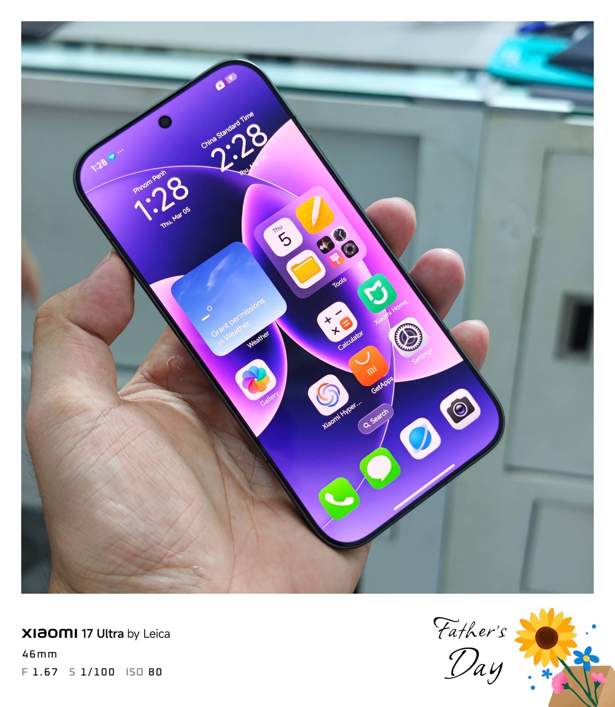 小米17二手转让 12GB+256GB版 售价$499