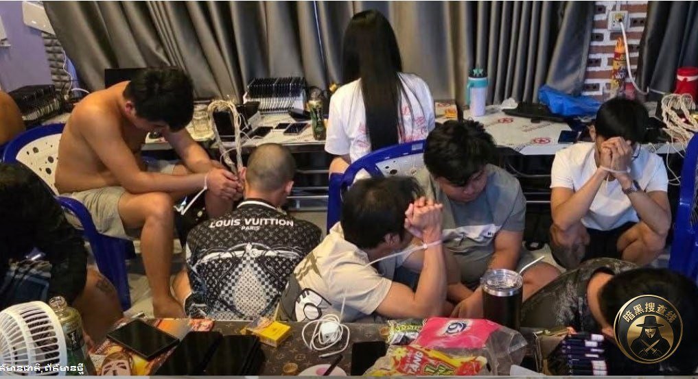 巴域突袭涉诈窝点 抓获19人并查获大量手机及毒品