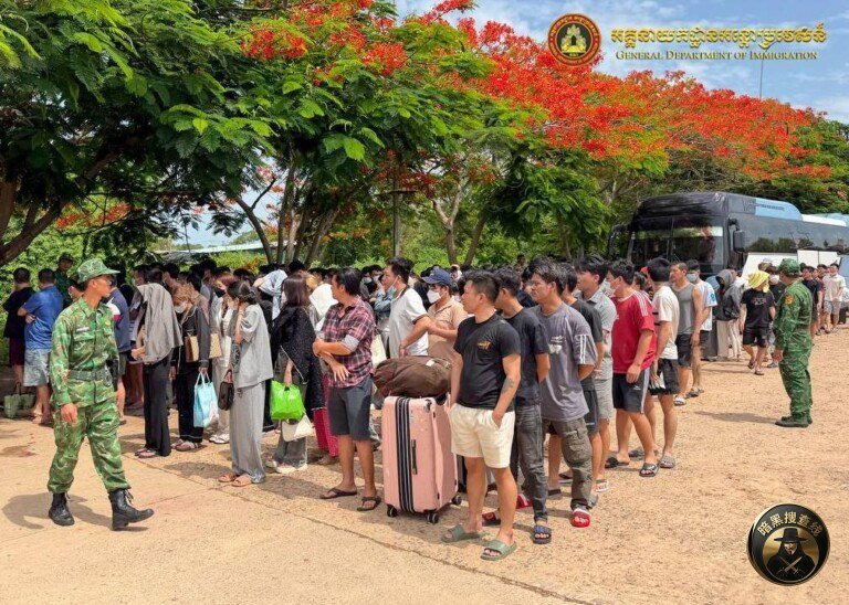 柬埔寨遣返180名涉网诈越南籍人员