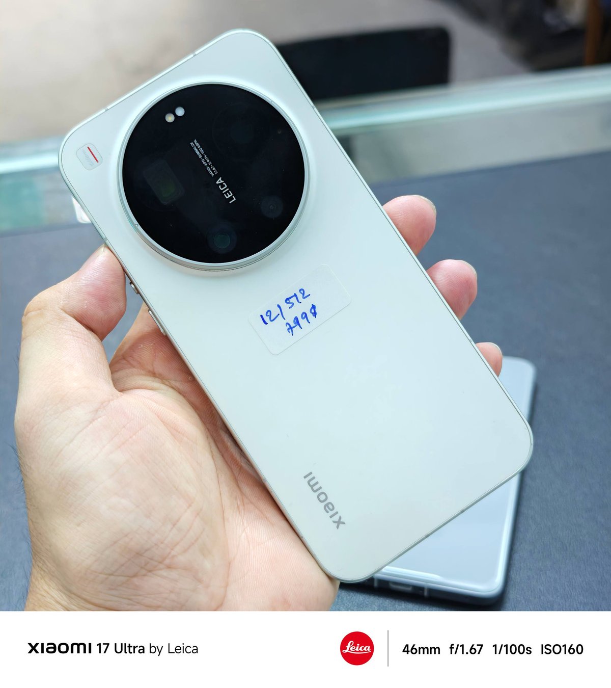 二手Redmi Turbo 5 Max及Xiaomi 17