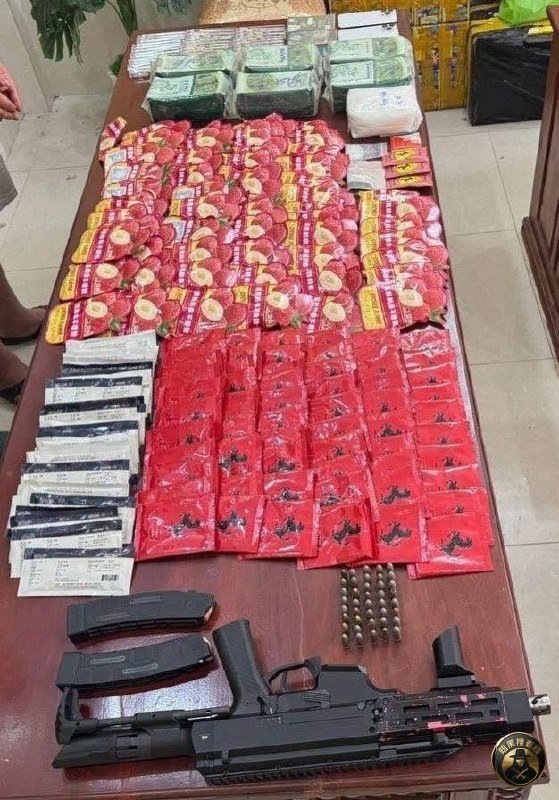 柴桢省警方破获特大毒品案 3名中国籍嫌疑人被移送法院