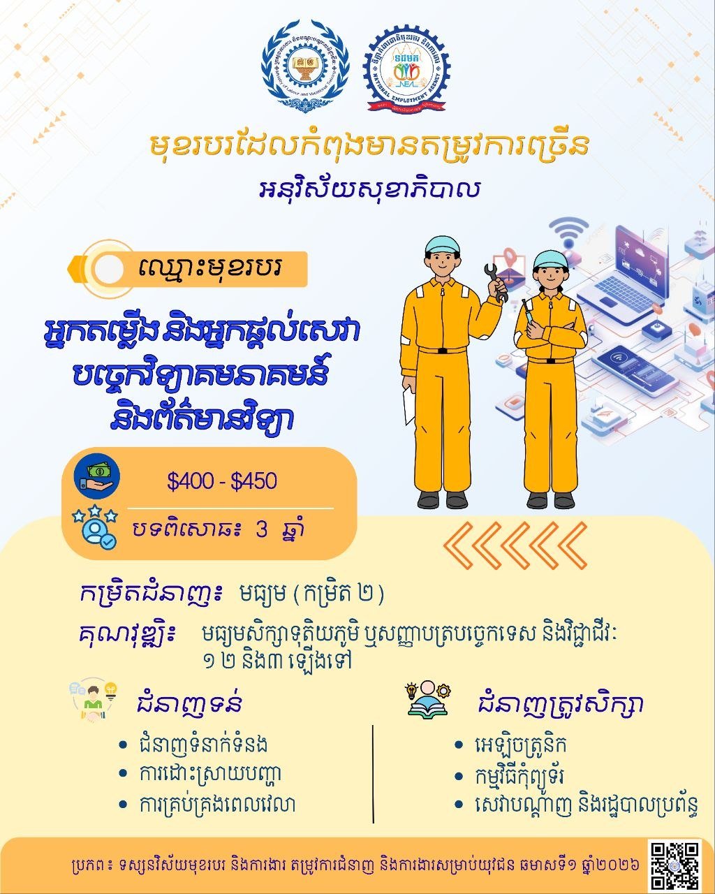 柬埔寨医疗保健行业就业市场保持稳定,正释放大量技术