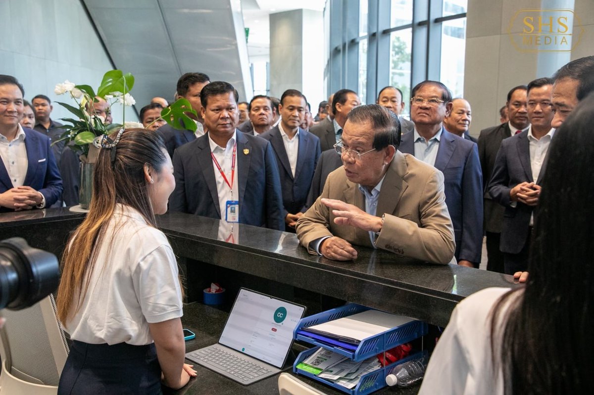 洪森视察税务总局新大楼 强调税收征管现代化与效率提升