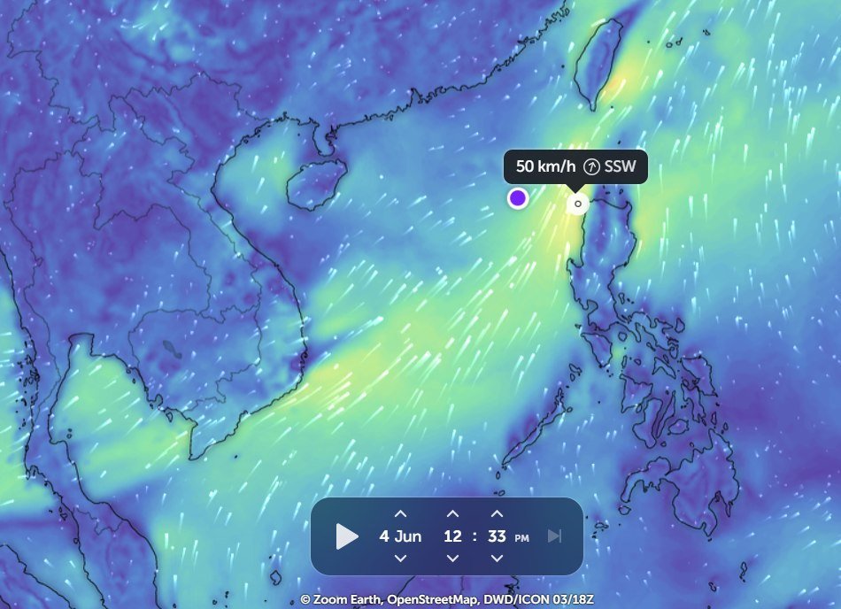 柬埔寨多地今日迎强降雨 南海低压系统或演变为热带风暴