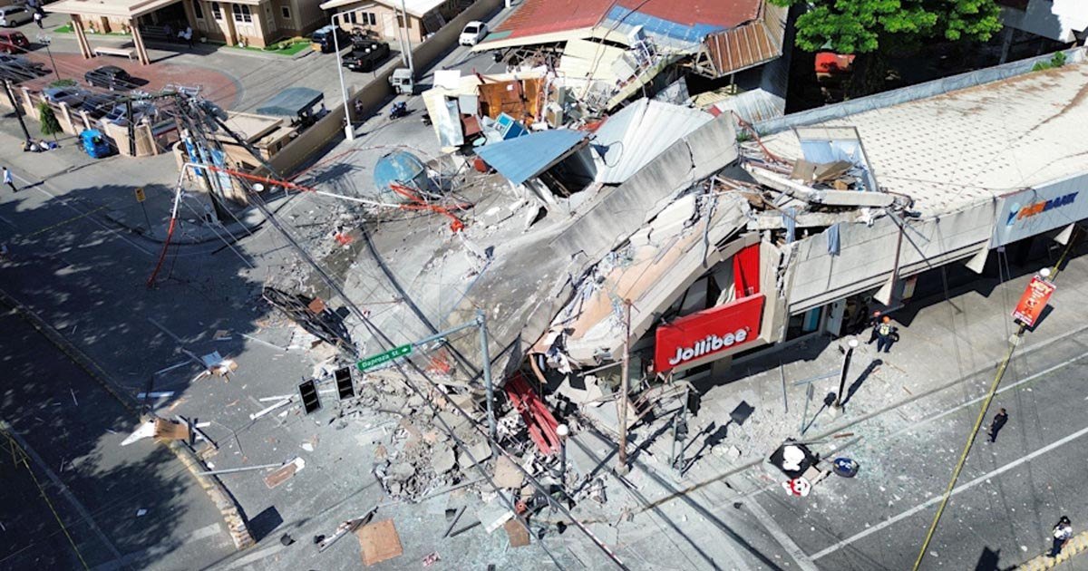 菲律宾发生地震致3人死亡 多处建筑损毁