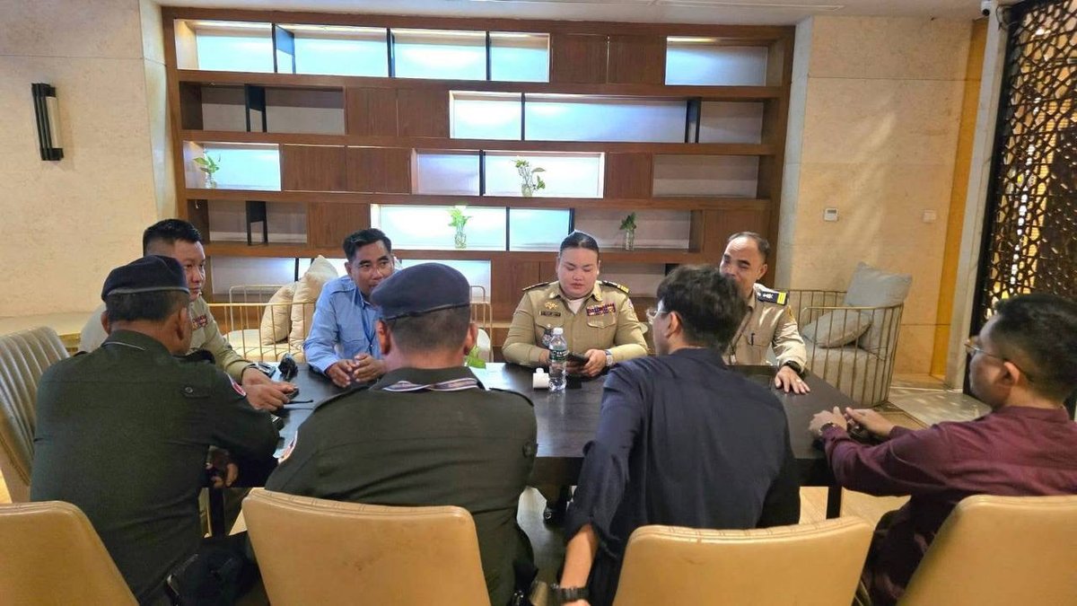 金边桑园区BALI1酒店突击检查 多名外籍人员因非法居留被捕