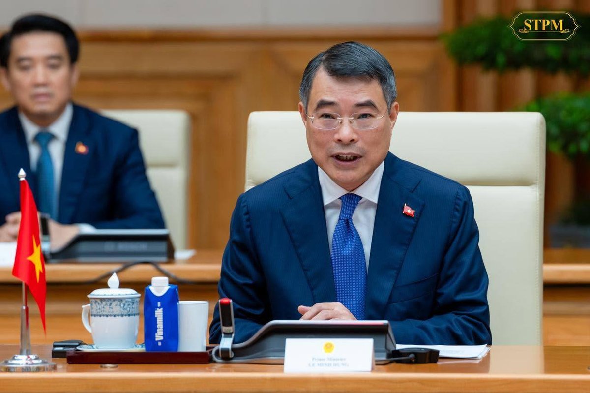 洪玛奈与越南总理黎明兴举行双边会谈 聚焦经贸合作