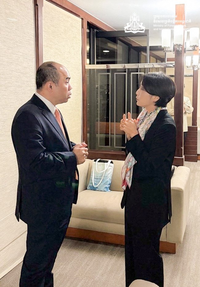 柬埔寨与韩国举行双边会谈 聚焦东盟框架下经贸合作