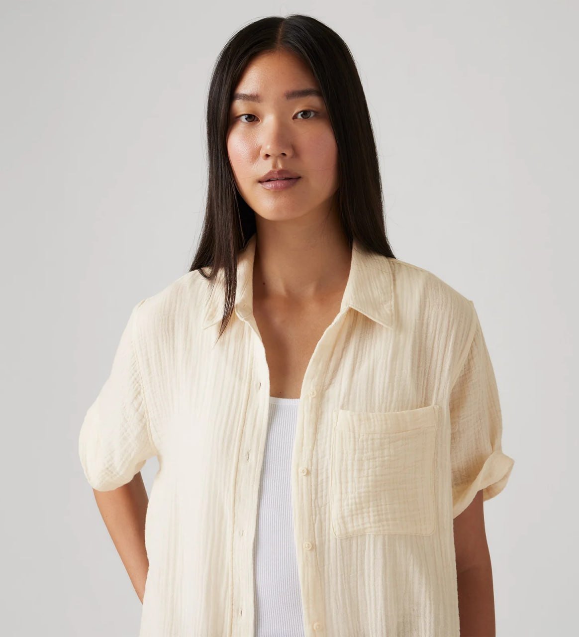 Levi's柬埔寨推出Darlene系列短袖衬衫 经典款百搭